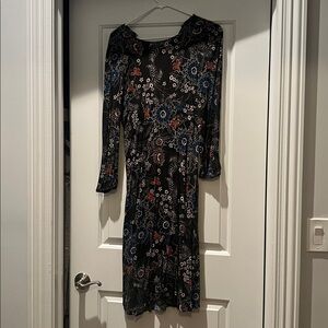 Floral Long Sleeve Dress